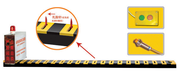 东明县V3嵌入式闯岗自动扎胎器/阻车器